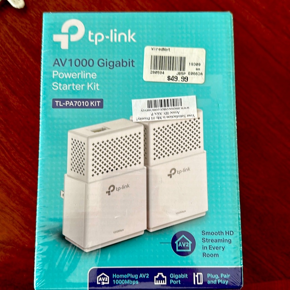 av1000 gigabit powerline starter kit
